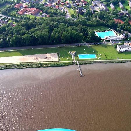 Idyllisches Reethaus Toenning Leilighet Eksteriør bilde