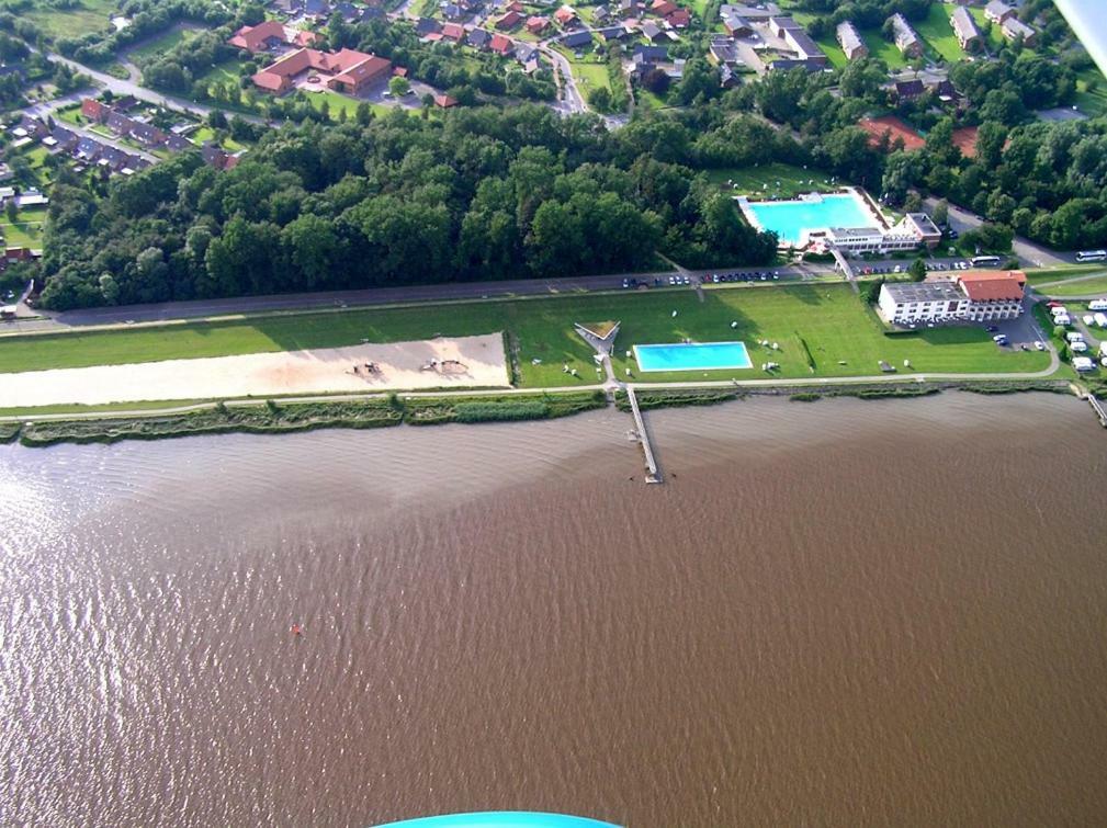 Idyllisches Reethaus Toenning Leilighet Eksteriør bilde